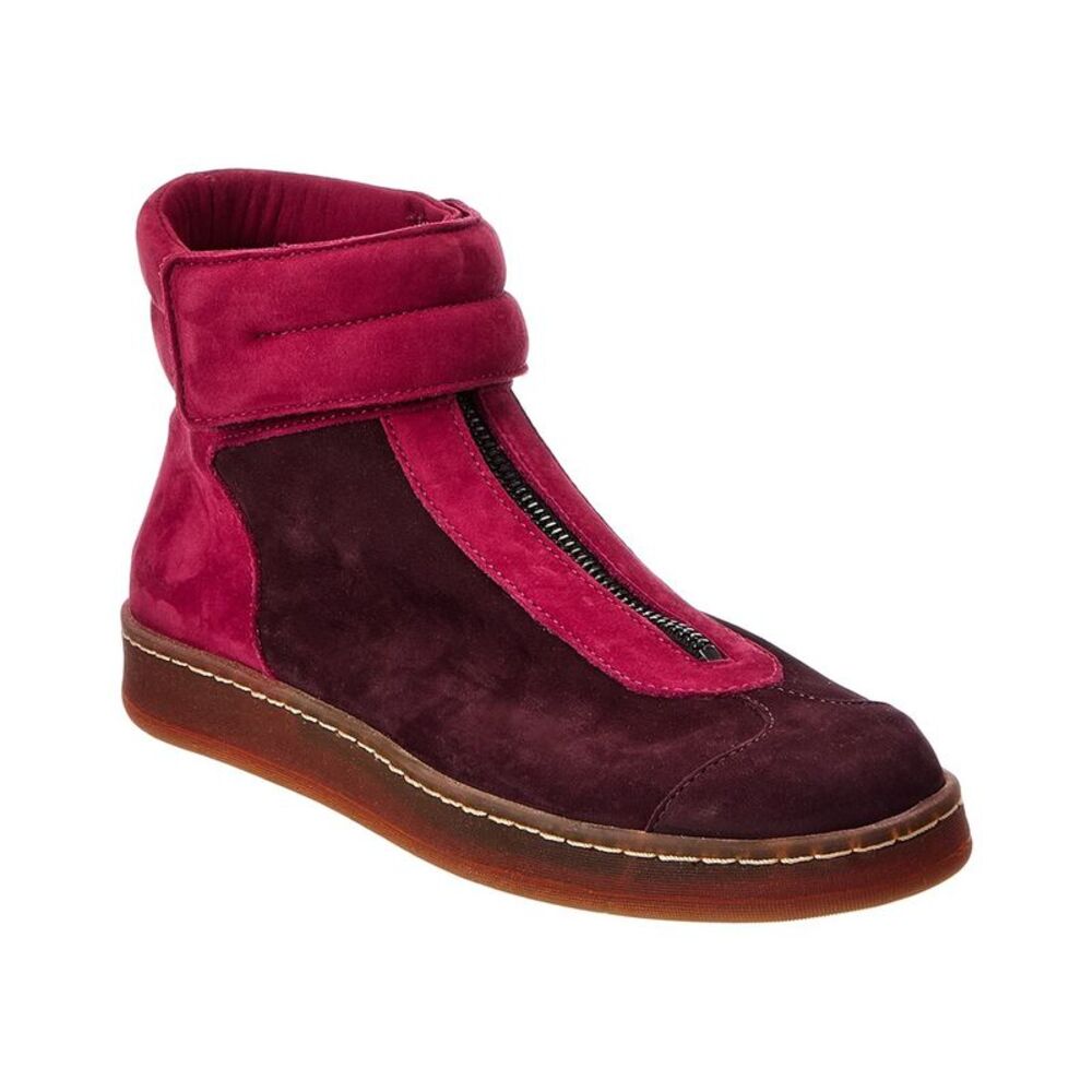 Arche Vanity Leather Sneaker, Red